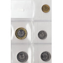 SINGAPORE Serie 5 monete fior di conio